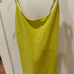 Green athletic dress